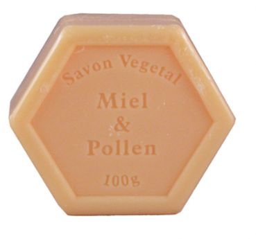 Honig Wabenseife mit Pollen - 100g
