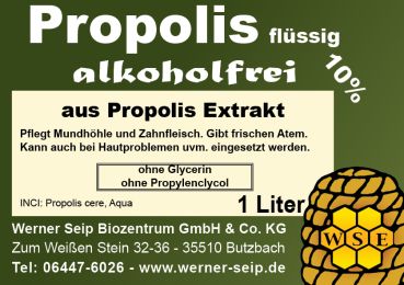 Propolis flüssig - alkoholfrei - 1 Liter