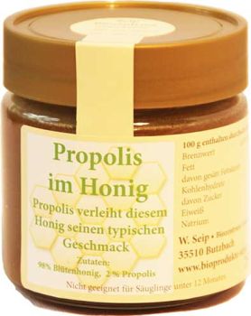 Propolis im Honig - 250 g