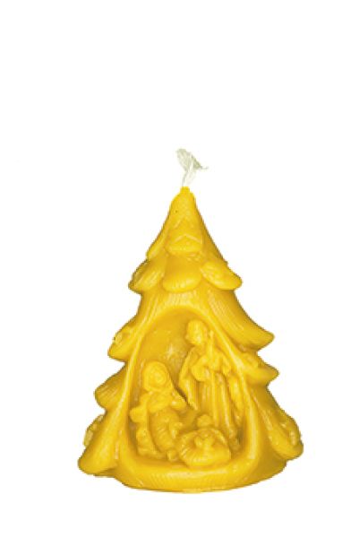 Weihnachtsbaum mit Krippe - Gießform