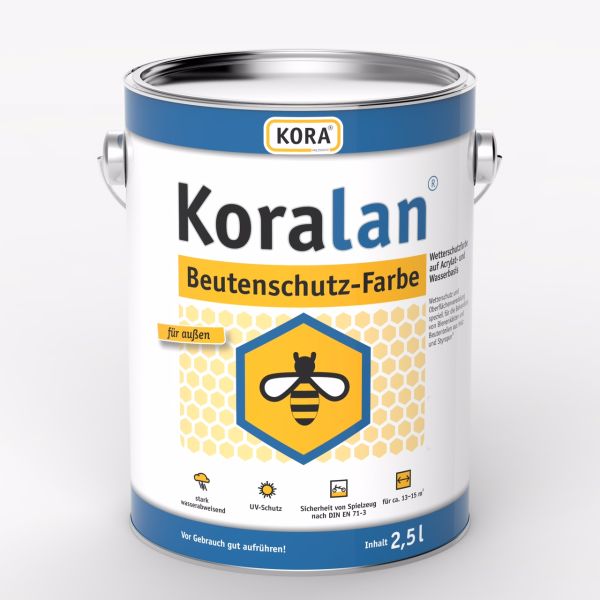 Koralan Beutenschutz Lack - grün