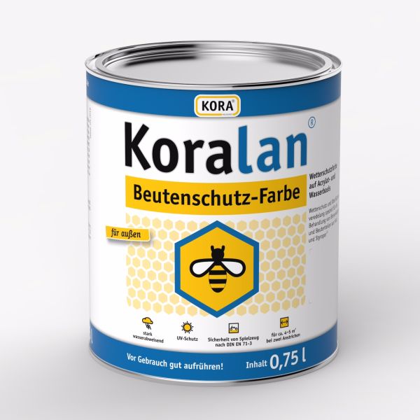 Koralan Beutenschutz Lack - braun