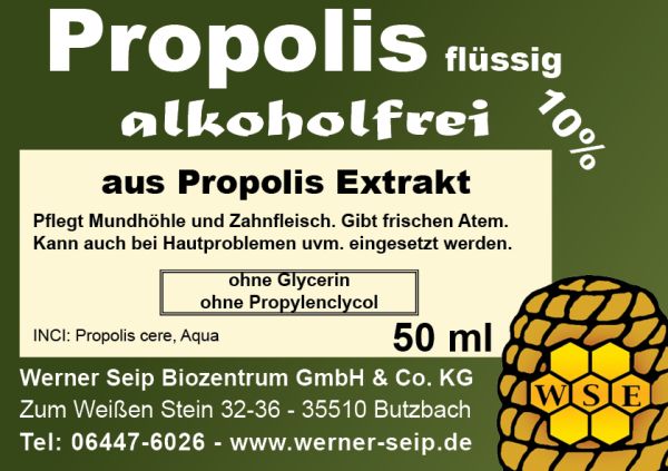 Propolis flüssig - alkoholfrei - 50 ml