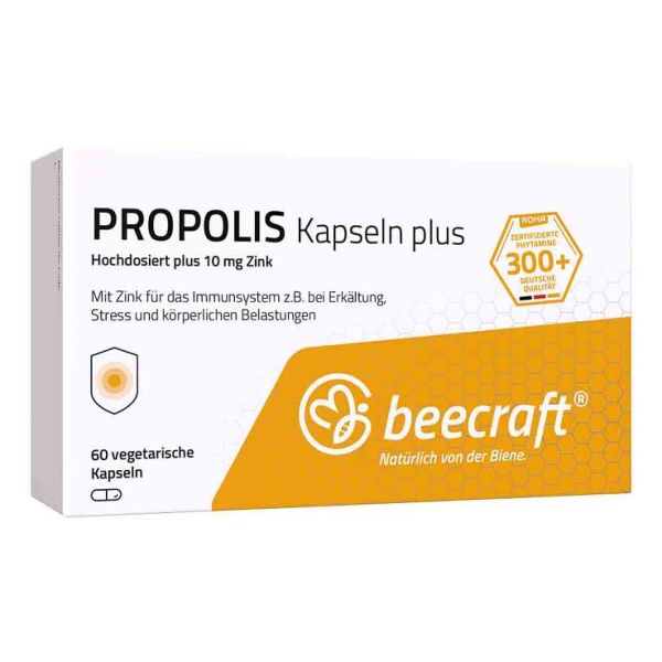 Propolis - Kapseln plus - beecraft - 60 Kapseln